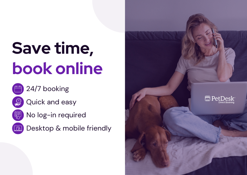 Carousel Slide 1: Save time and book online with our convenient app!